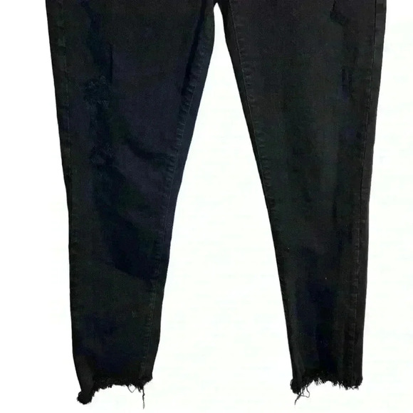 AGOLDE Sophie Distressed High Rise Skinny Crop Jean Size 26 - Picture 4 of 9